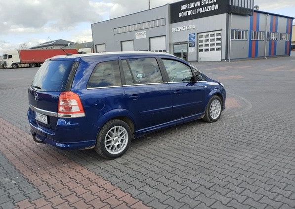 Opel Zafira cena 9500 przebieg: 297000, rok produkcji 2008 z Siedlce małe 781